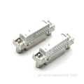 Conector DVI Ângulo Reto DIP Fêmea Branco 29P